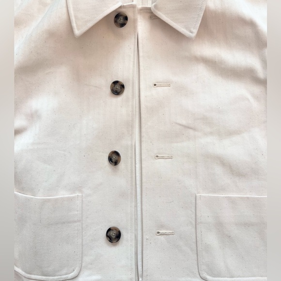 ❌SOLD❌POLO Cropped Herringbone Car Jacket - Picture 6 of 8